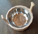 Шайка двухручная 12 л с нержавеющей вставкой (ШДН-12)