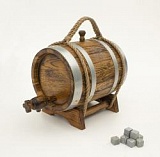 Бочка дубовая 15л Классика, внешний обжиг