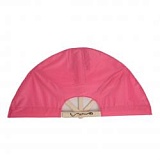 Веер для бани тканевый 75х40см розовый