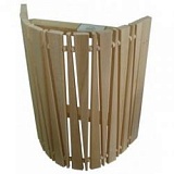 Абажур простой угловой МУ-4, Ольха