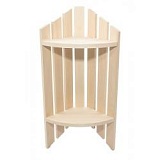 Полка угловая 2-х уровневая МП-55