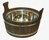 Шайка 5 л с нержавеющей вставкой ШДНТ- 5