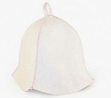 Шапка банная "Сауна", войлок бел.Б0403