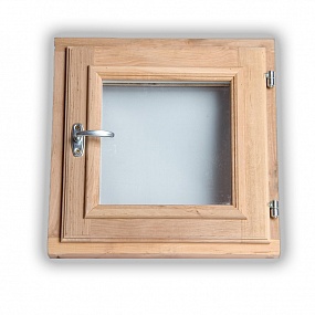 Форточка 600х600 (ольха), стеклопакет
