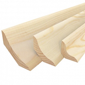 Плинтус половой ольха 15х45х2400 сорт АВ