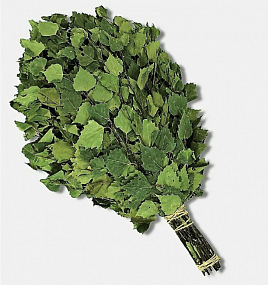 Веник банный березовый, в пакете