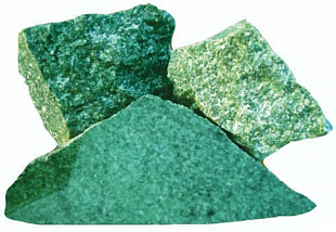 Жадеит колотый, средний, камни, ведро 20 кг.