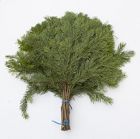 Веник банный Ecovenik Пихтовый с джут, акция