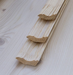 Плинтус фигурный 12х60х2500 сорт Экстра