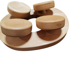 Подголовник-подушка дизайн Саво, липа, масло