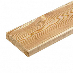 Палубная доска лиственница 27х120х4000 сорт АВ