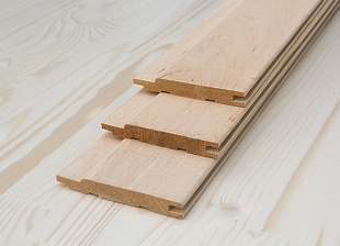 Вагонка ольха 14х85х3100 (10) сорт Экстра+