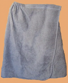 Килт банный, серый