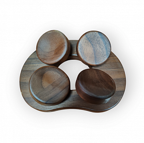 Подголовник-подушка дизайн Саво, термоабаш, масло