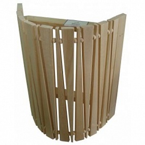 Абажур простой угловой МУ-4, Ольха