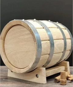 Бочка дубовая для алкоголя 10л