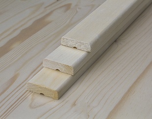 Раскладка липа/осина срощенная 12х45х2500 (30) сорт Экстра