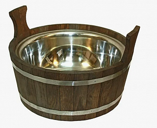 Шайка 5 л с нержавеющей вставкой ШДНТ- 5