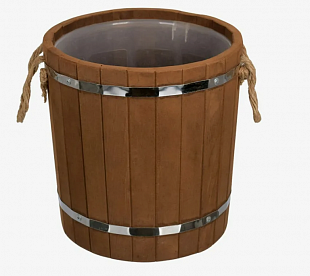 Запарник 10 л. с пластиковой вставкой ПЛТ-41