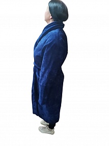 Халат Хутор здоровья, синий р-р 56-58