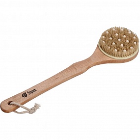 Щетка деревянная, комбинированная с  массажером 41см "БШ"