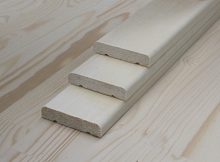 Наличник липа/осина срощенный 14х85х2200 (10) сорт Экстра