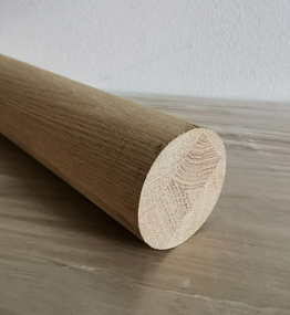 Поручень дуб круглый (сорт прима) 4,0 м