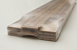 Паркет стеновой Ольха 15х270х1400мм (4) пластина, 0,288 м2 пластина 9 шт, 1,152 м2 пачка 4 пластины, сорт АВ