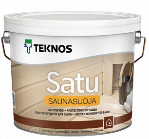 Защитно-лаковое средство Satu Saunasuoja, 9 л
