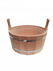 Шайка-таз 20 л с пластиковой вставкой, ШТП-20