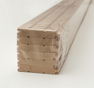 Вагонка ольха STS фаска 15х80х2400 (6) сорт Евро А