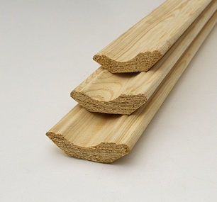 Плинтус фигурный 16x60x3000 сорт В