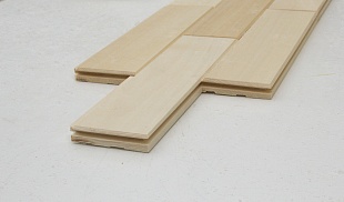 Паркет стеновой (А) Липа 15х221х1140мм, 0,25м.кв. (4) пластина, сорт Экстра