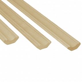 Галтель липа/осина срощенный 12х30х2500 (30) сорт Экстра