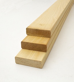 Полок кедр Канадский 26х90х3050 сорт Микст