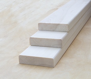 Полок осина 25х90х2000 сорт Экстра