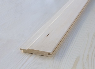 Вагонка липа  15х96х1300 (10) сорт 0