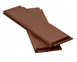 Паркет стеновой штучный темный 15х90х300 сорт А