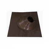 Уплотнитель силиконовый угловой кровли 600*600 D150-300 (коричневый)