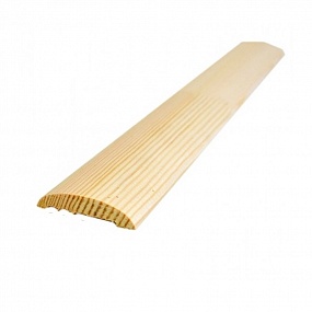 Нащельник липа полукруглый 8х27х2500 сорт Экстра