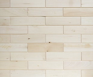 Паркет стеновой (М) Липа 14х225х1100мм, 0,25м.кв. (4) пластина, 9 паркетин в пластине, 40-ка, сорт А(I)