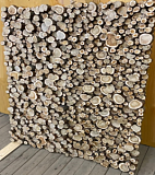 Спил можжевельника, от 10 до 30 мм, 3D эффект, один мешок  ~10 кг, ~1 м.кв.