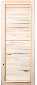 Дверь для сауны Липа деревянная глухая 700х1900 (коробка липа, сосна)