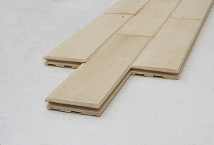 Паркет стеновой (М) Липа 14х225х1100мм, 0,25м.кв. (4) пластина, 9 паркетин в пластине, 40-ка, сорт А(I)