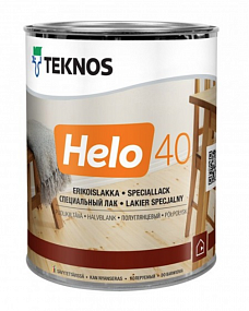 Лак для пола полуглянцевый Teknos Helo 40, 0,9л