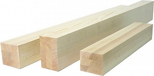 Брус строганный 90х90х2000