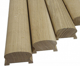 Поручень дуб 50х70х4000 сорт Экстра