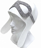 Шапка банная "Пилот", эконом, войлок синт. арт. Б0418