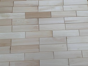 Паркет стеновой (А) Липа 15х221х1140мм, 0,25м.кв. (4) пластина, сорт А