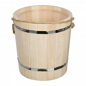 Ведро с пластиковой вставкой 9 л